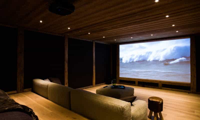 cinema-in-chalet