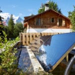 Thermal panels - Marmotte Mountain Eco Lodge