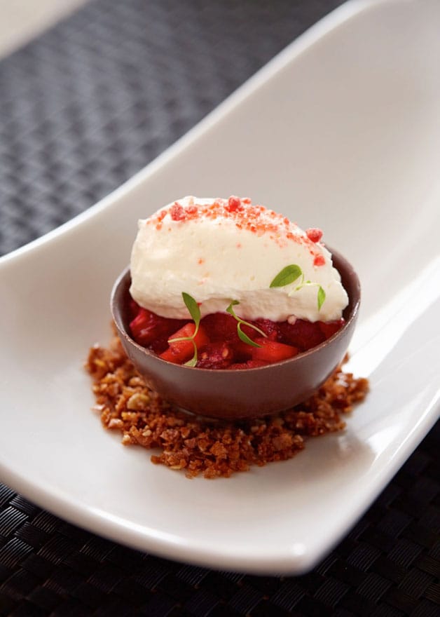 image of a strawberry dessert