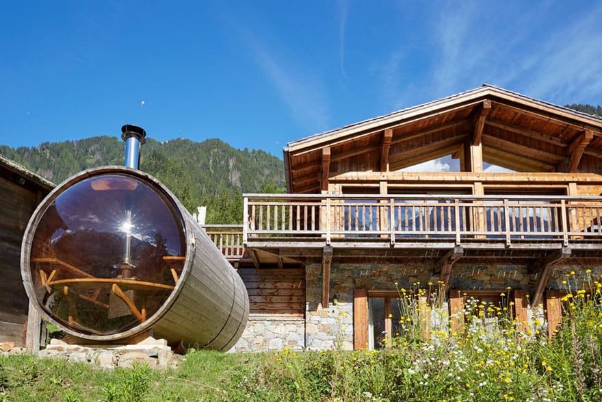 image of Marmotte Mountain eco lodge chalet