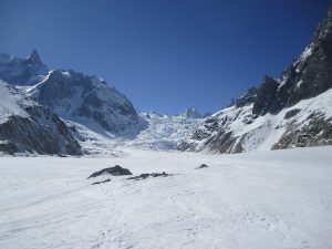 photo of vallee blanche in chamonix