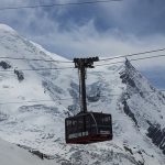photo of a cable car in chamonix
