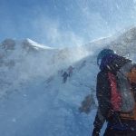 image of a man in snowy conditions