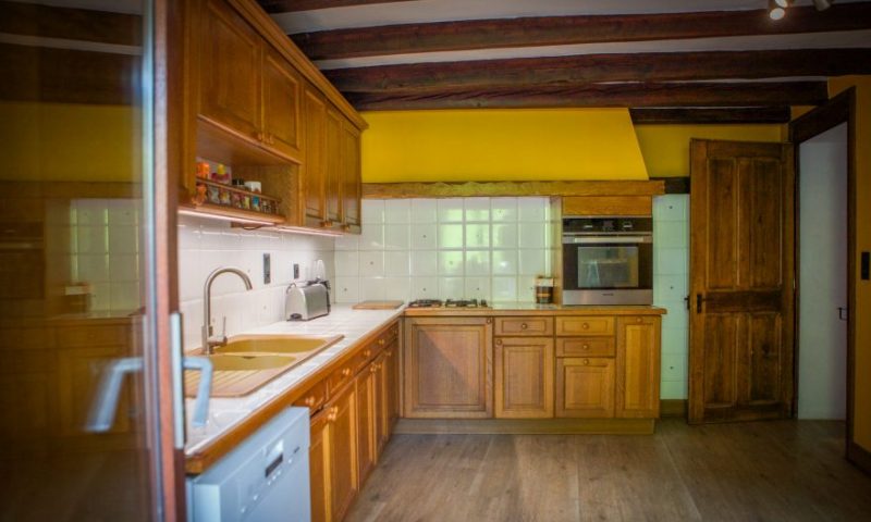 Kitchen from back door