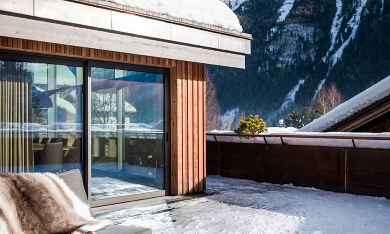 Outdoors with views, Panoramic, outdoor terrace, Chamonix-Mont-Blanc